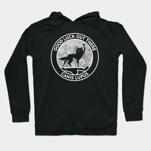 Fantastic Mr Fox - Wolf - Canis Lupus - Mountain Hoodie by Barn Shirt USA